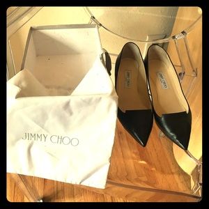 Jimmy Choo Allure Black Kitten Heel sz 41